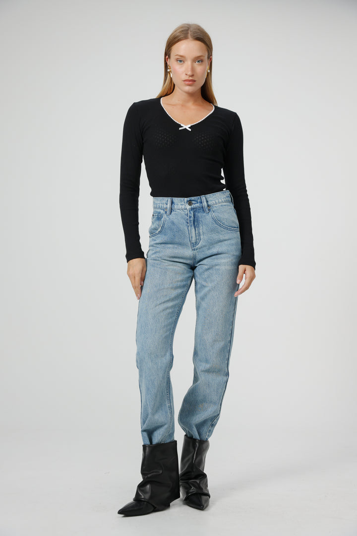 Texture Black Mix Shirt