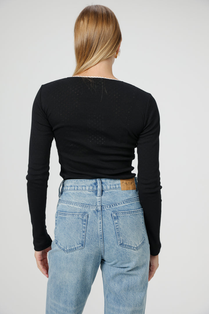 Texture Black Mix Shirt