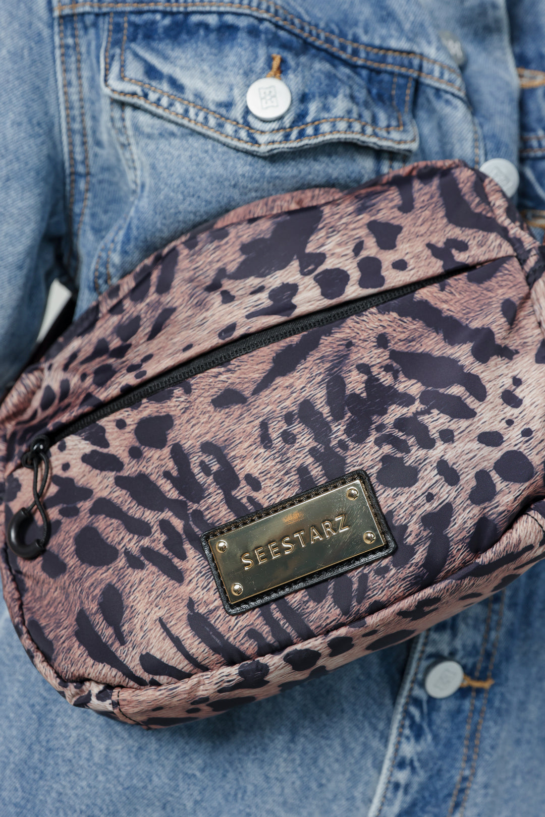 Done Leopard Belt Bag