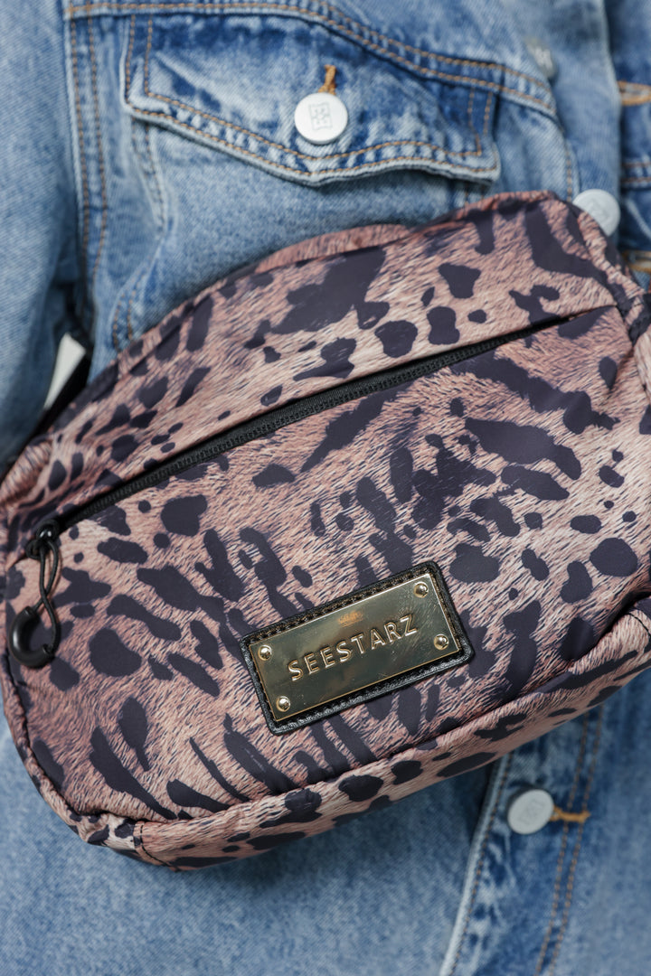 Done Leopard Belt Bag