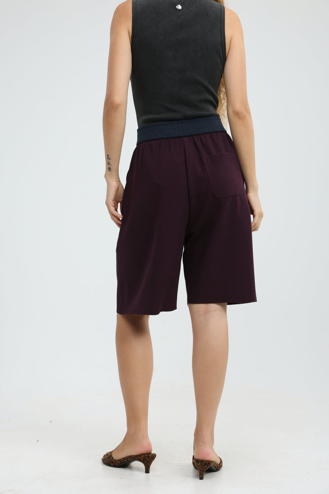 Foreign Wine Bermuda Shorts