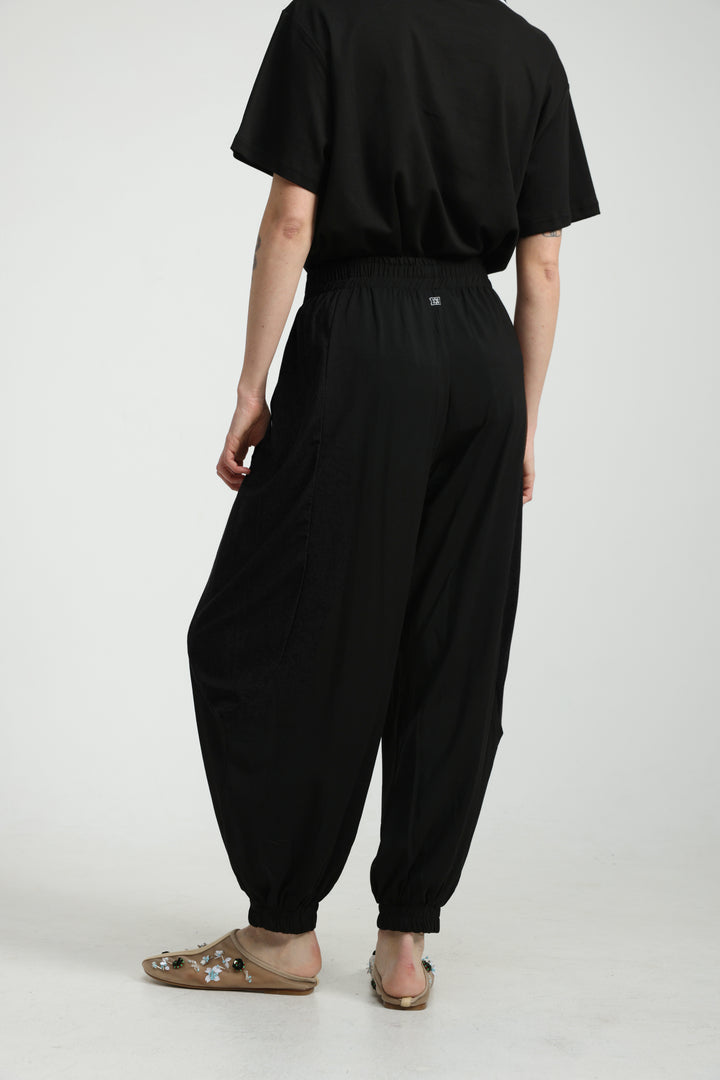 Caring Black Joggers