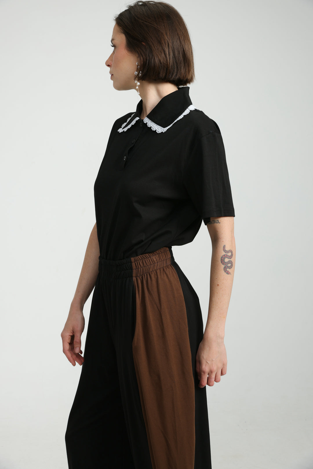 Buni's Green Striped Shorts