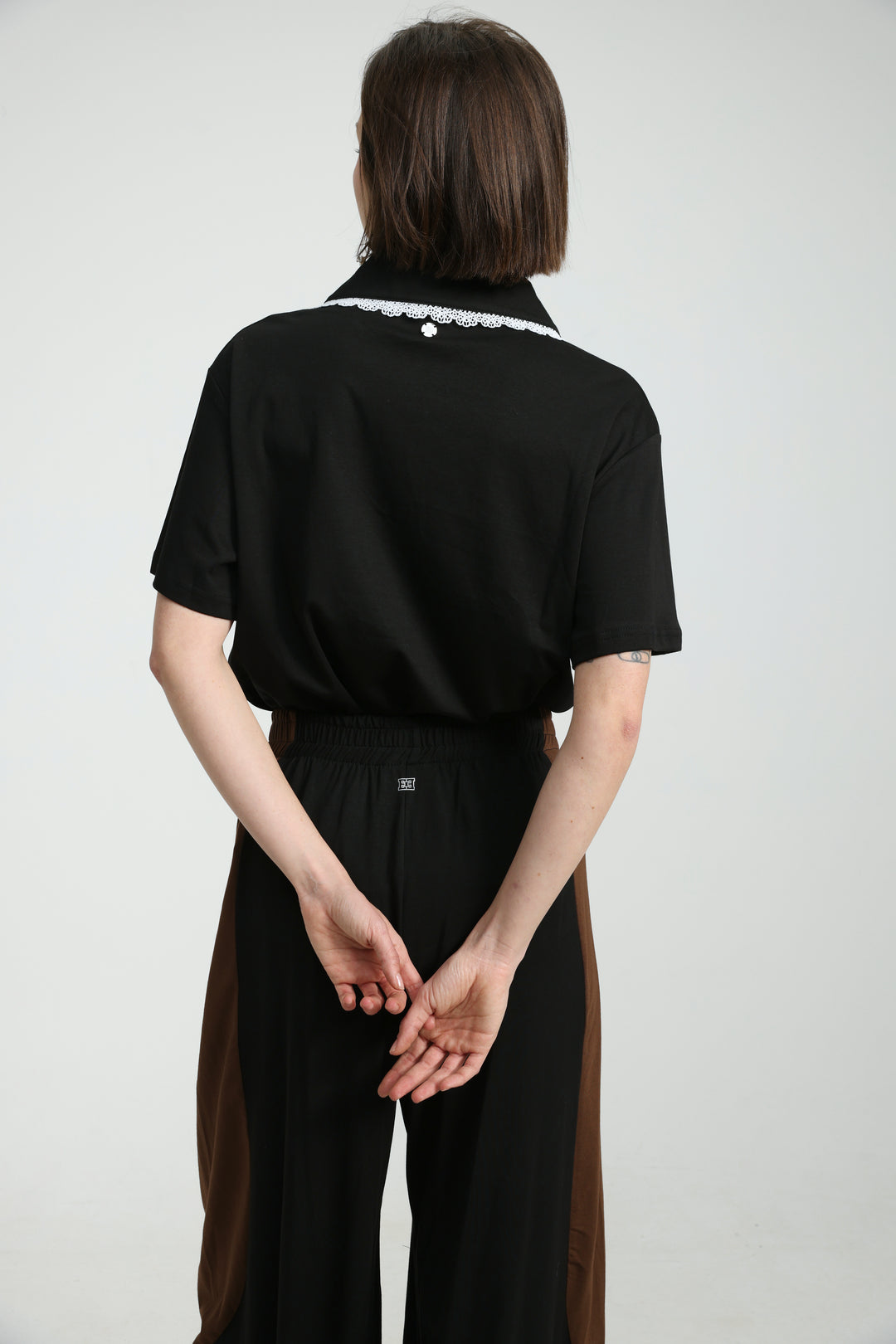 Suit Black Polo T-Shirt