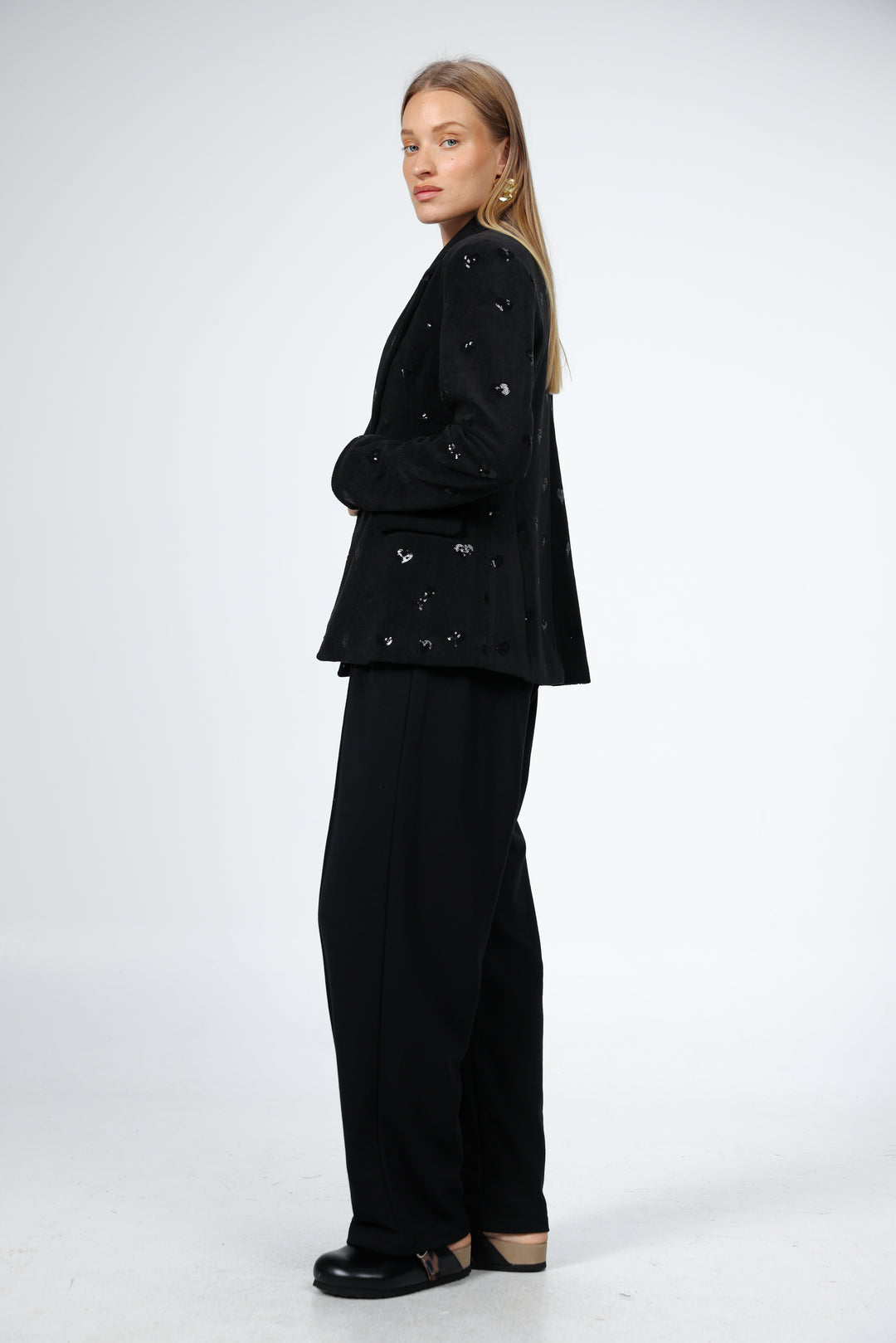 Affection Black Blazer
