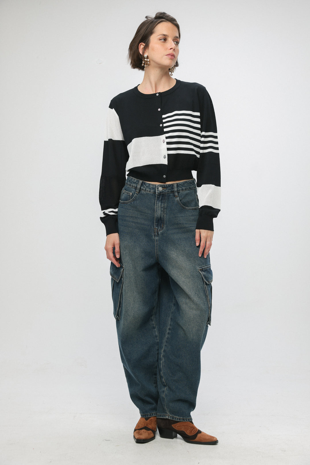 Star 462 Blue Cargo Denim