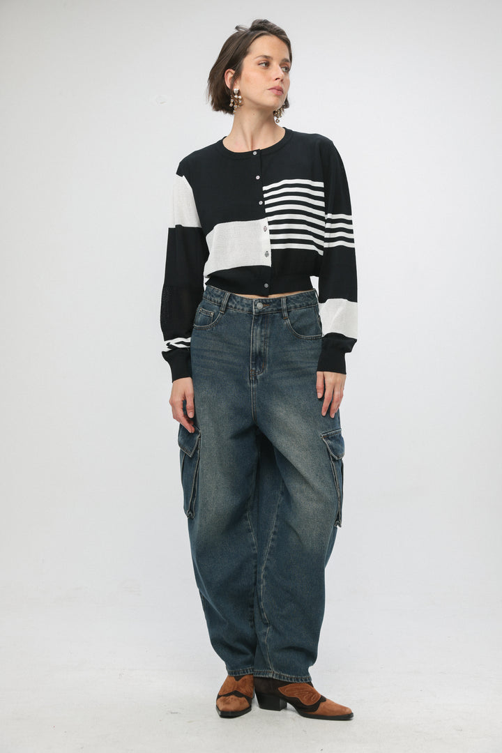 Star 462 Blue Cargo Denim