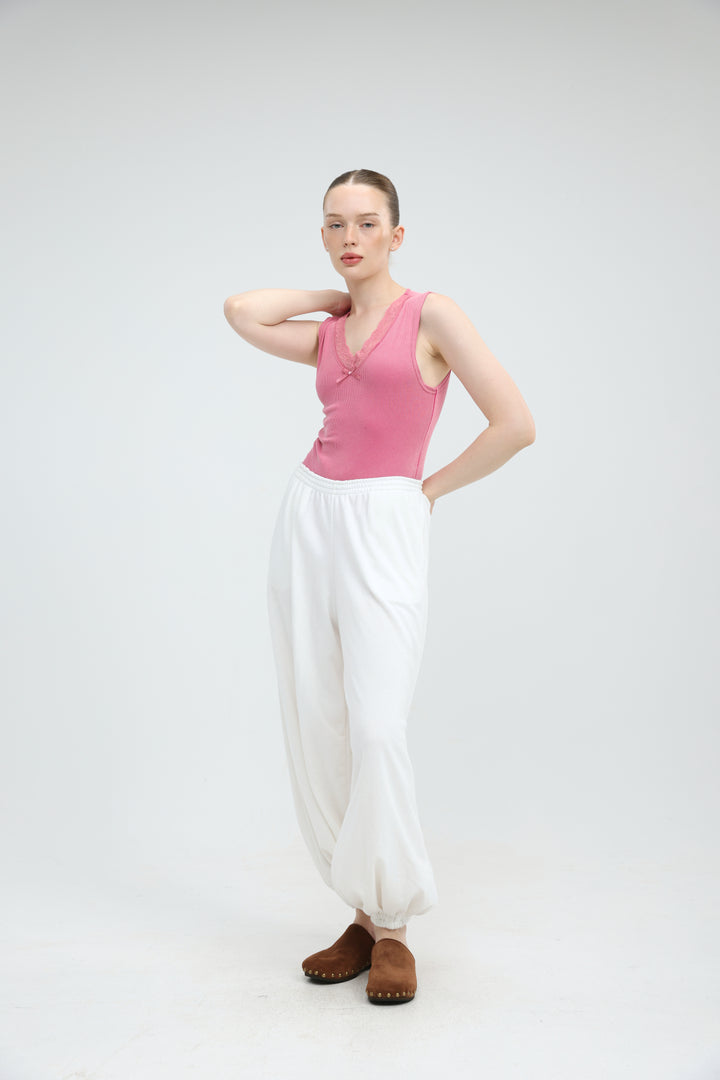 Answer Pink Bodysuit