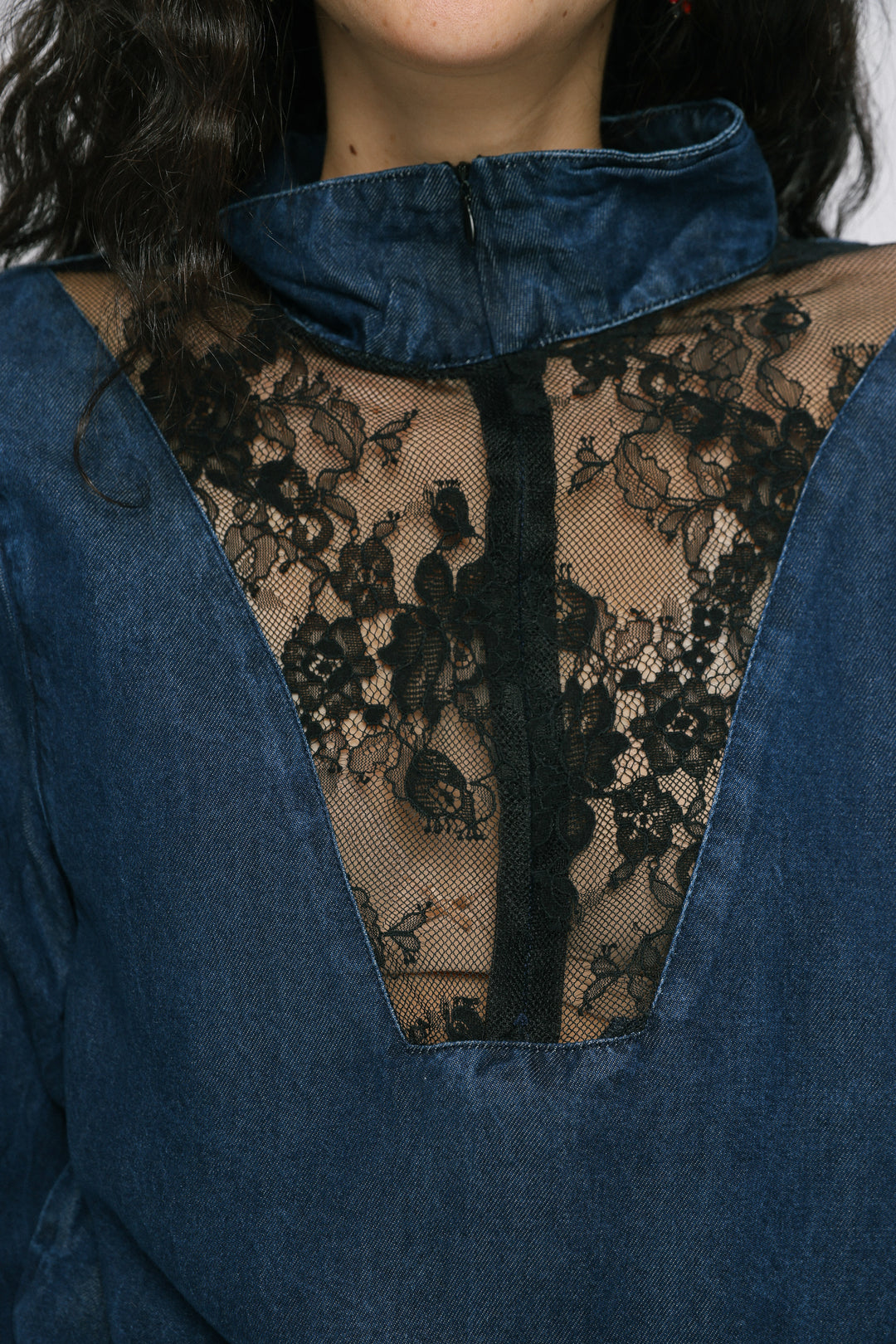 Adam Lace Dark Denim Polo