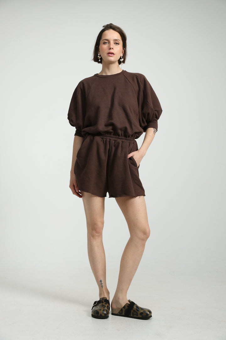 Mayme Brown Jumpsuit