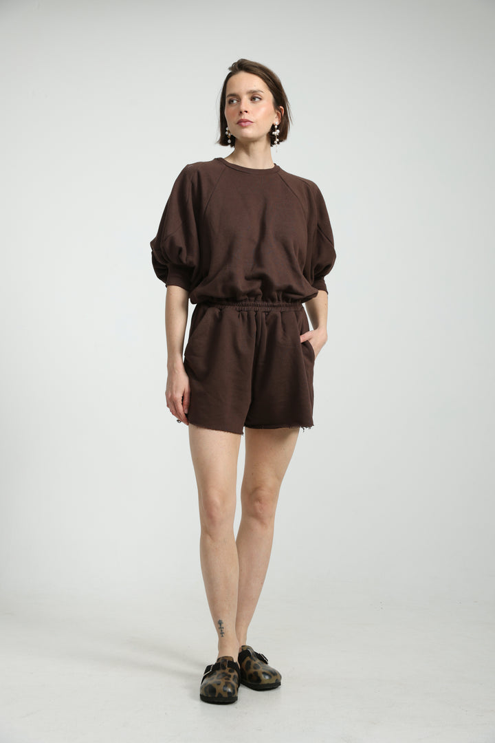 Mayme Brown Jumpsuit