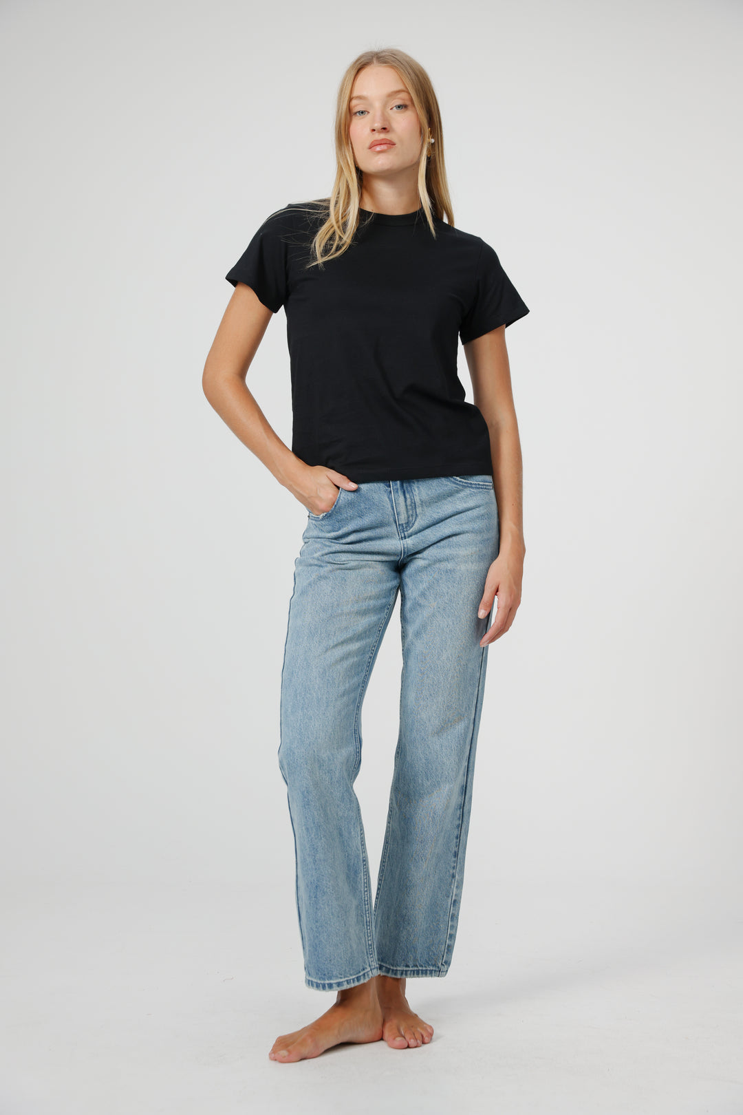 Clean02 Black T-Shirt