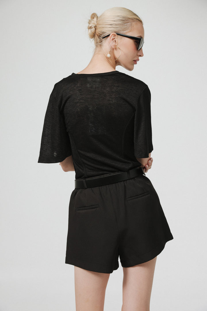 Pen Black Short Bottoms