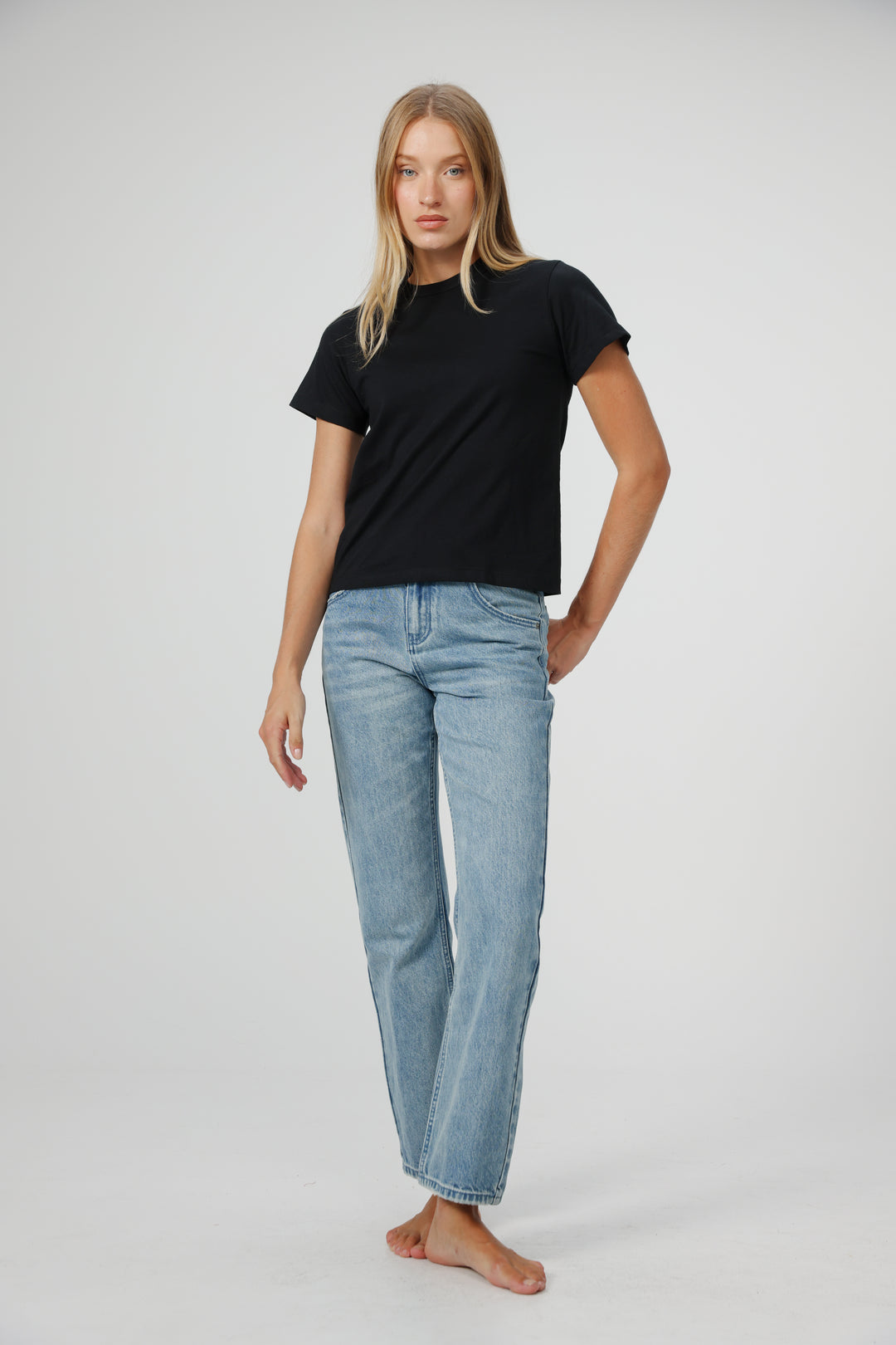 Clean02 Black T-Shirt