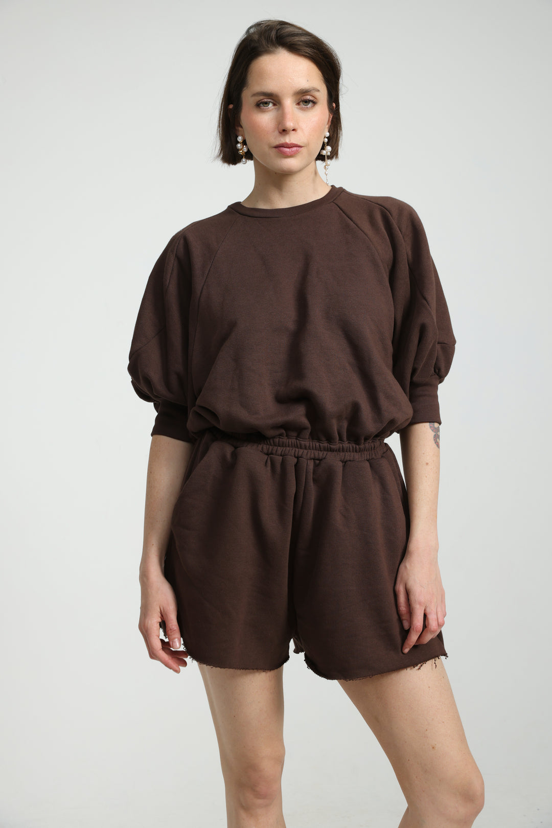 Mayme Brown Jumpsuit