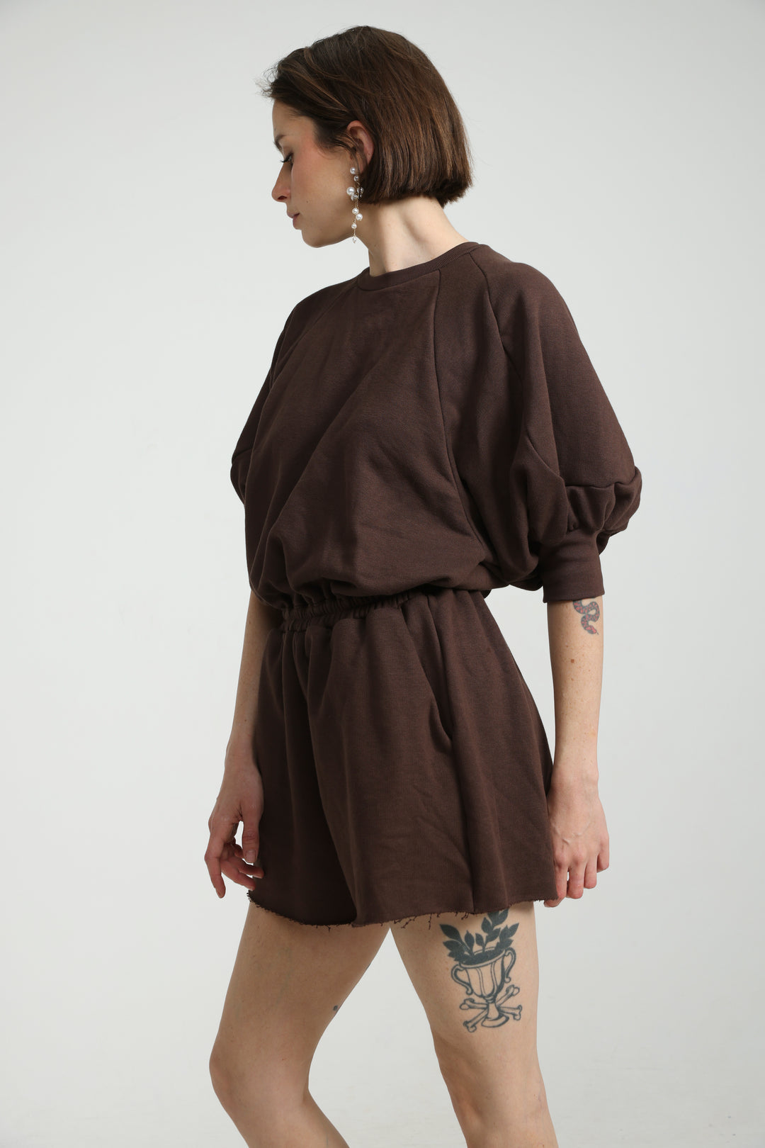 Mayme Brown Jumpsuit