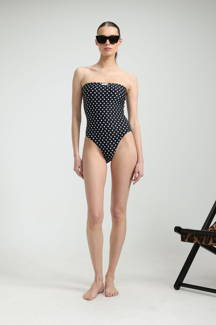 Minimalism Black Dots Swimsuit
