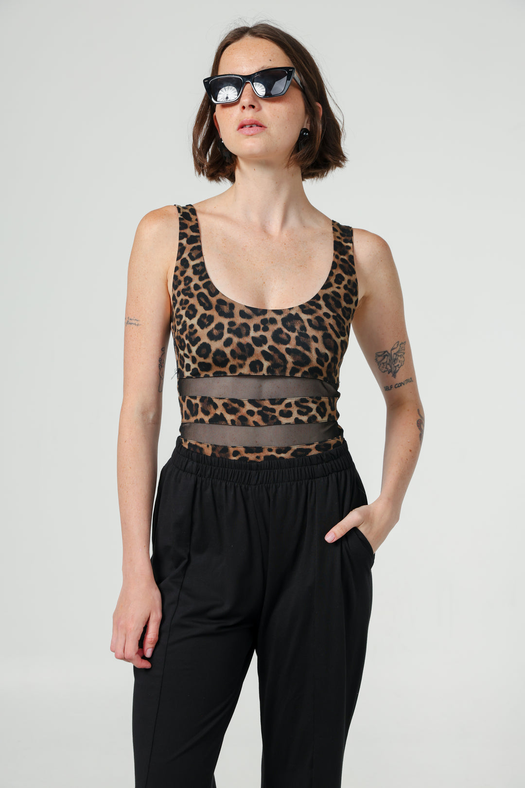 בגד גוף מנומר Fruit Leopard Bodysuit