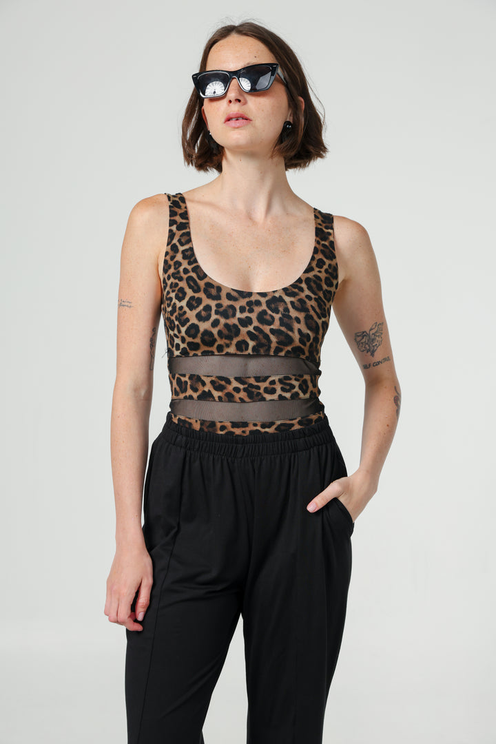 בגד גוף מנומר Fruit Leopard Bodysuit