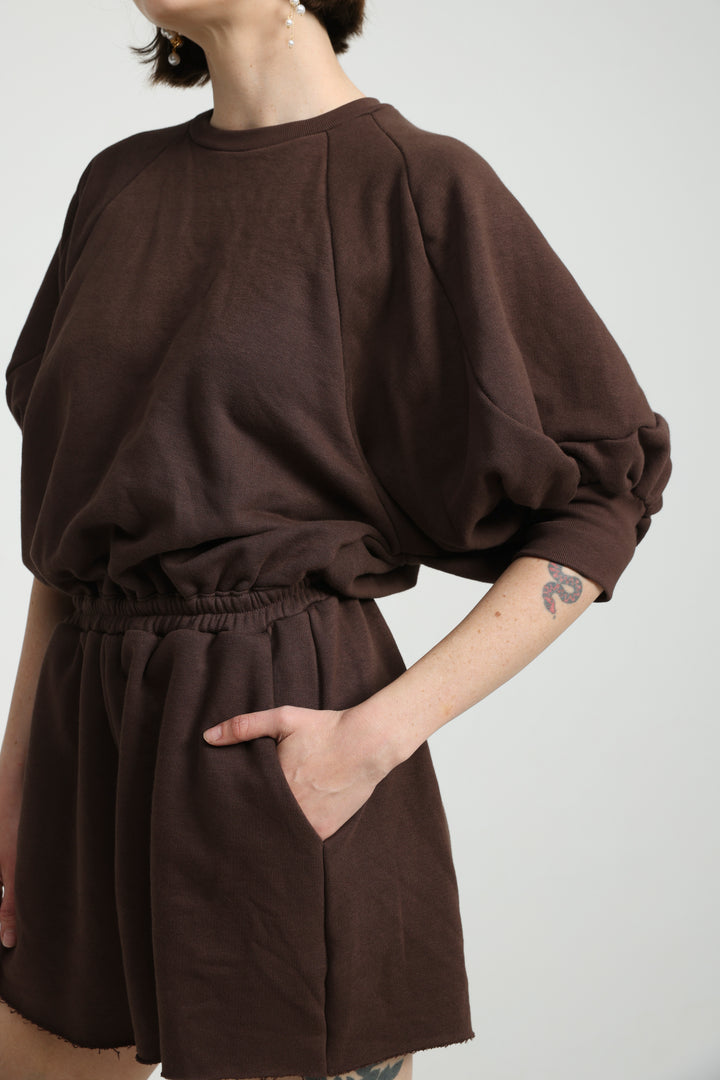 Mayme Brown Jumpsuit