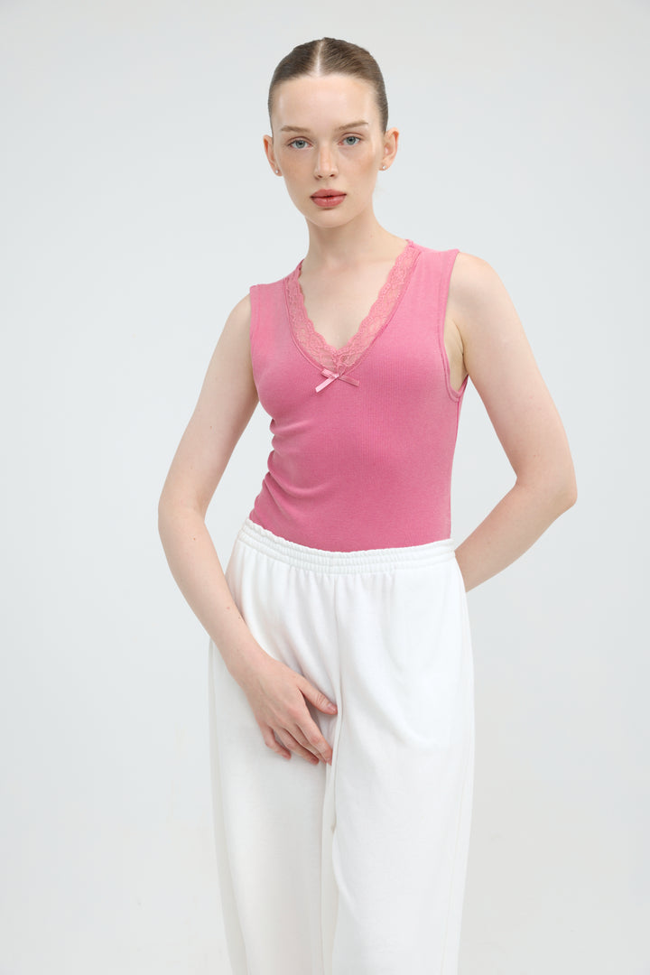 Answer Pink Bodysuit