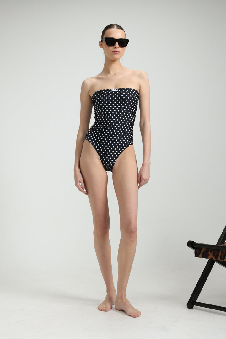 Minimalism Black Dots Swimsuit