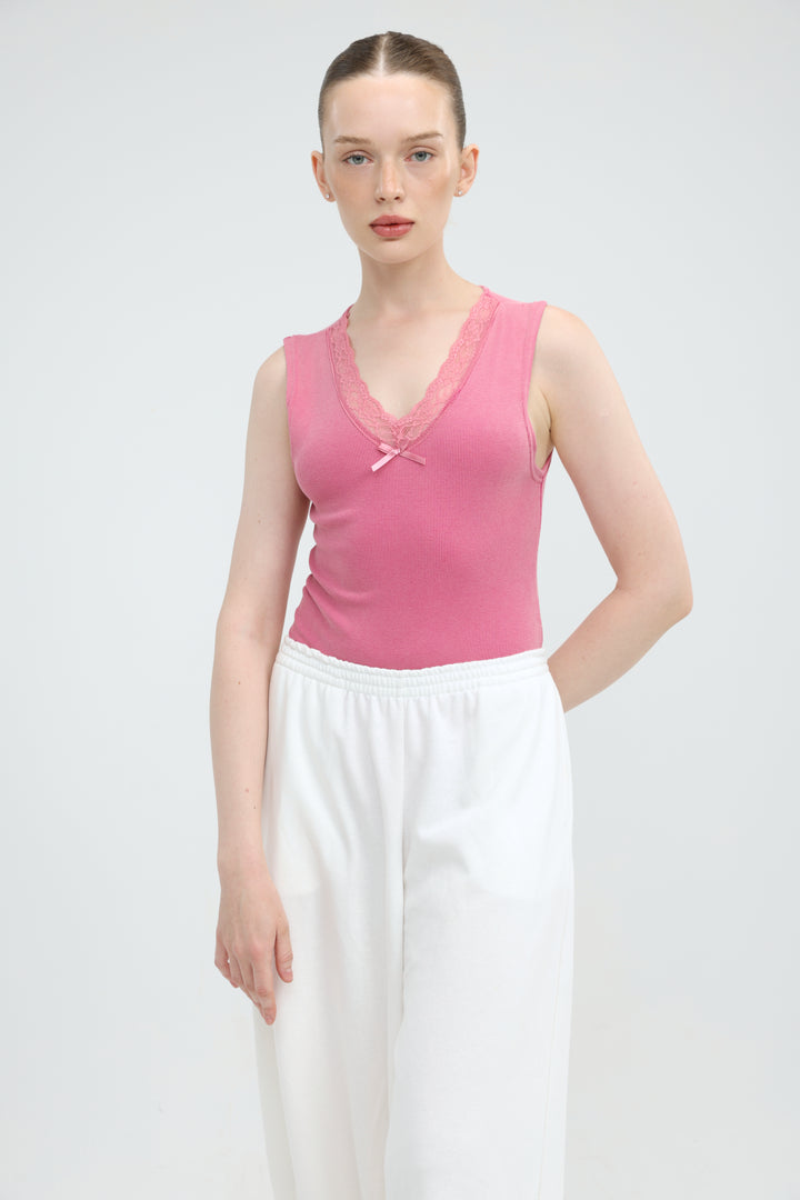 Answer Pink Bodysuit