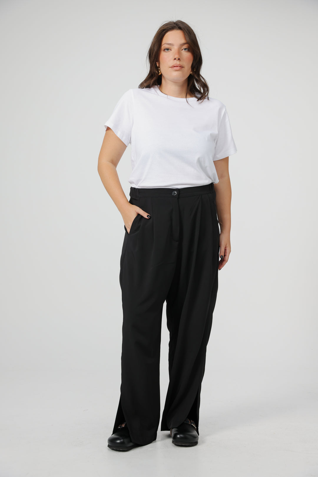 Clean02 Black T-Shirt