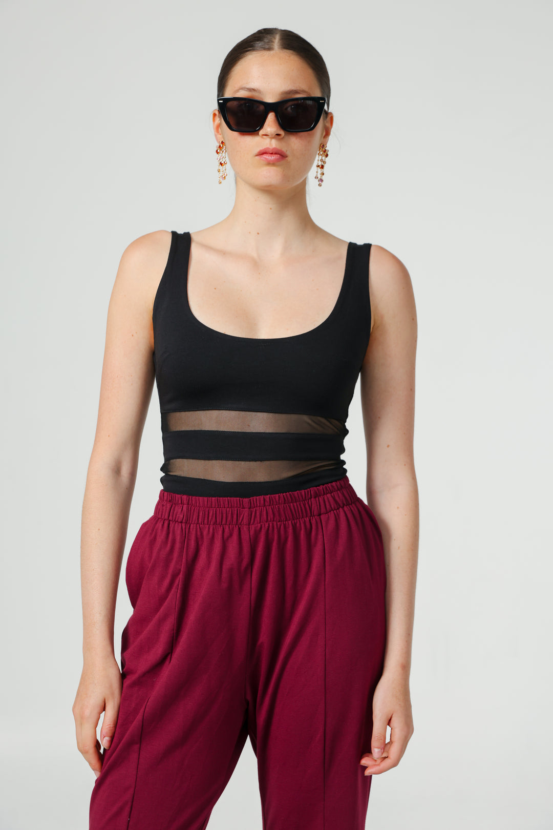 Fruit Black Bodysuit