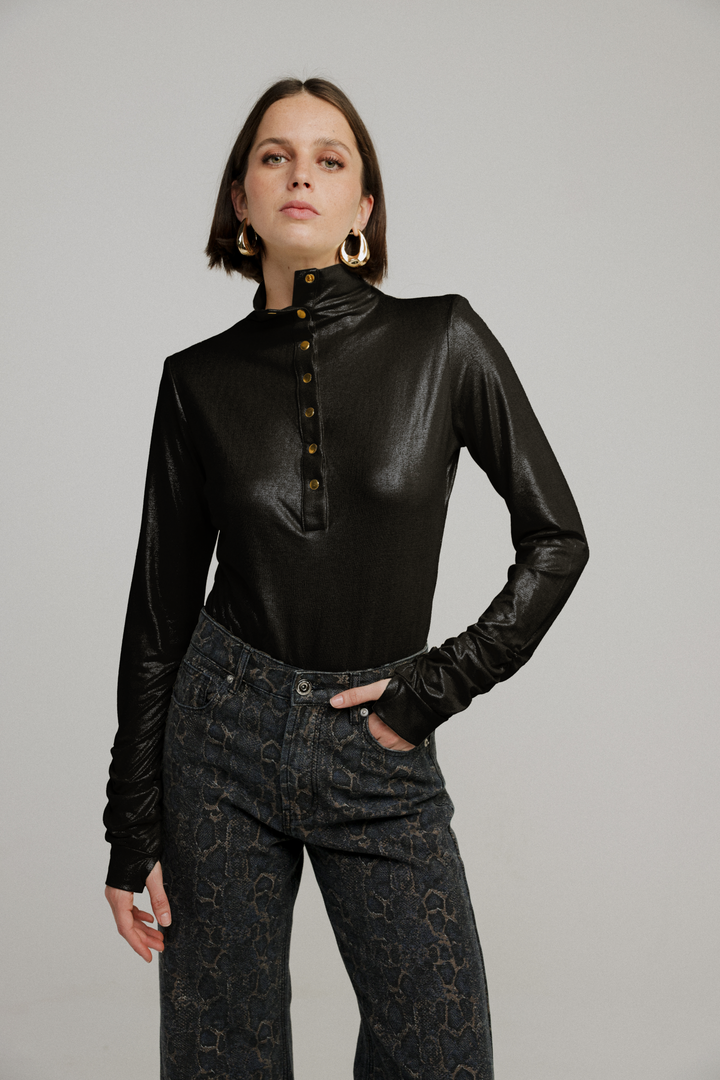 Negroni Black Padded Bodysuit