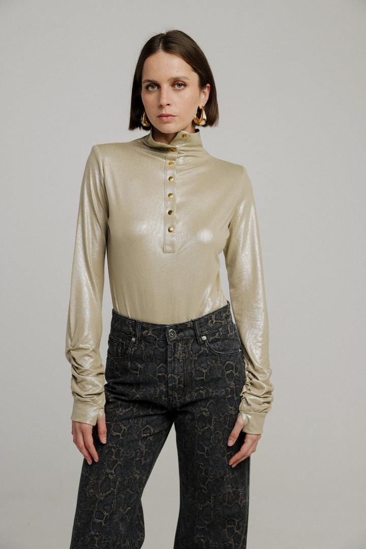 Negroni Gold Padded Bodysuit