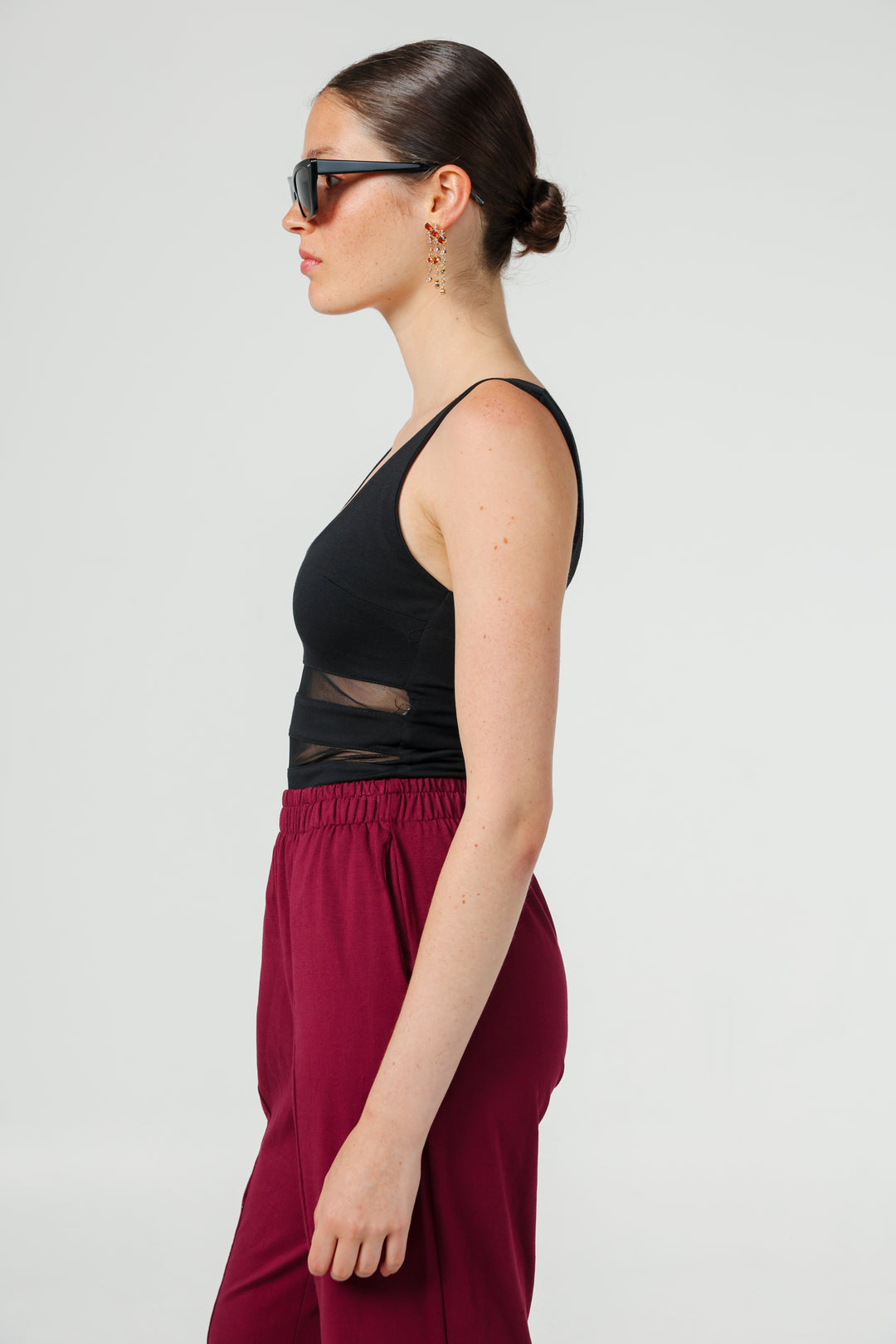 Fruit Black Bodysuit