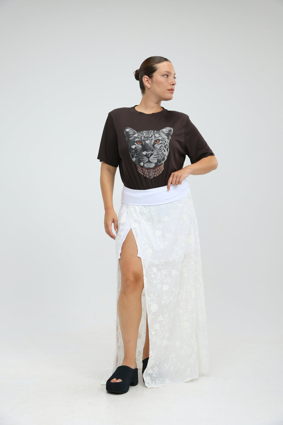 Uffizi Brown Bodysuit