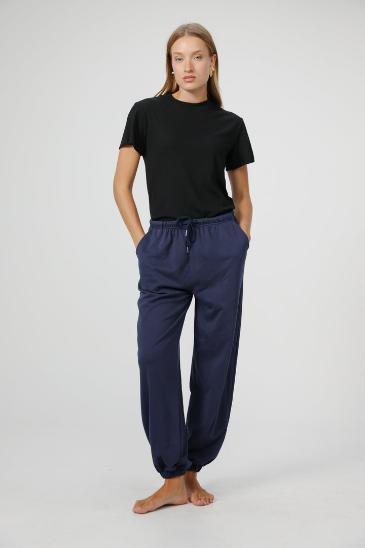 Clean02 Rib Black T-Shirt