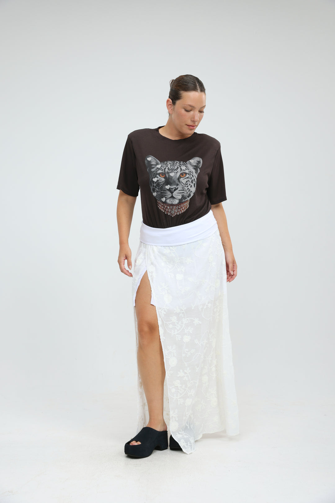 Uffizi Brown Bodysuit