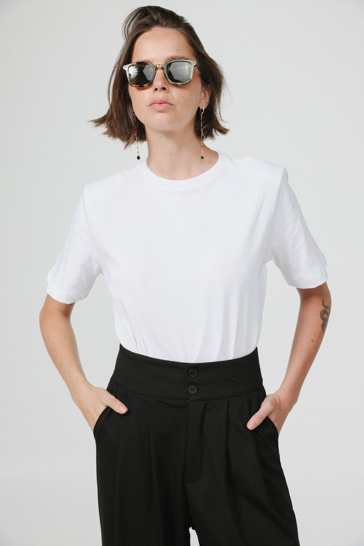 Desk White Padded Bodysuit