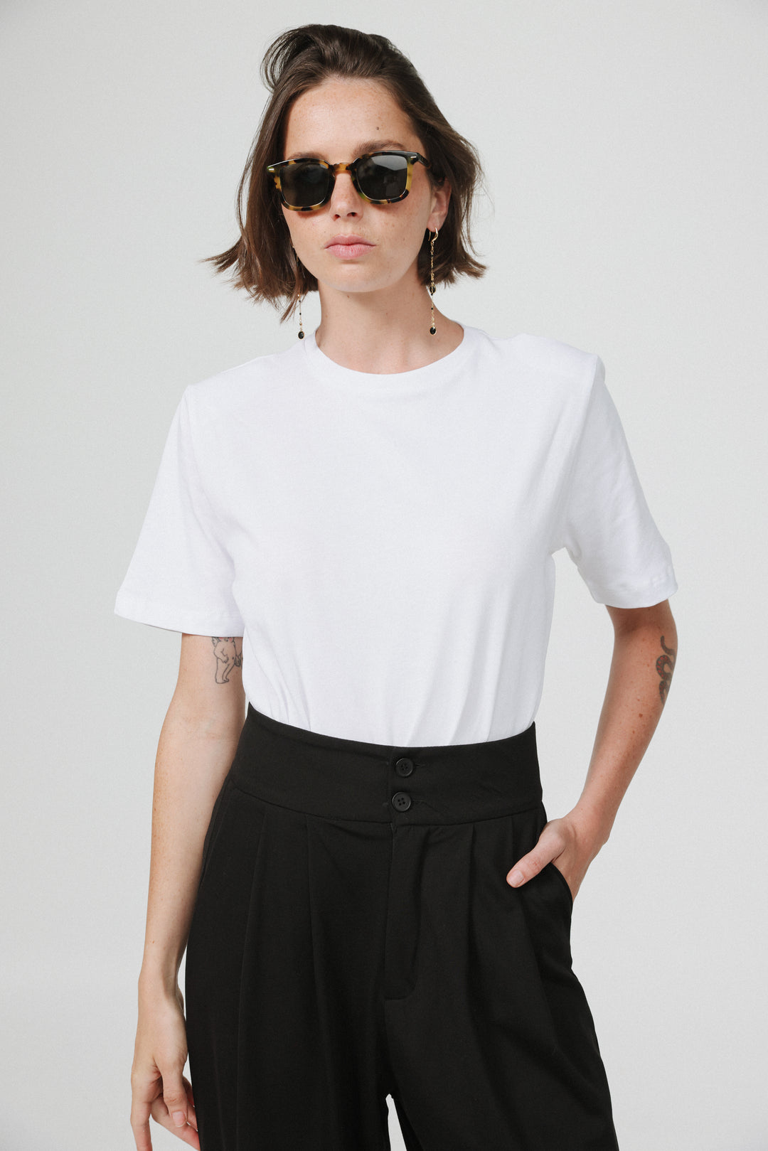Desk White Padded Bodysuit