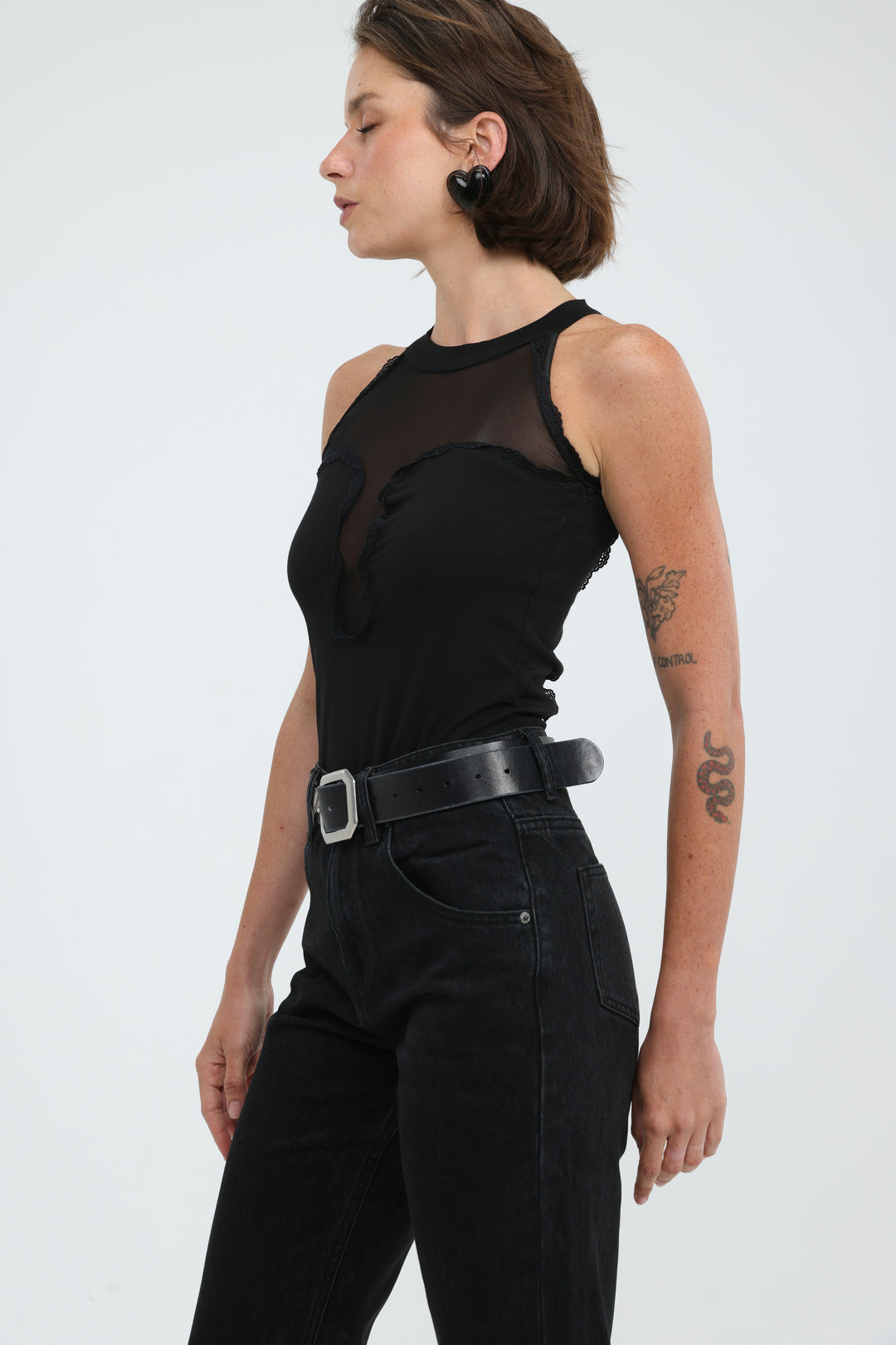 Vice Black Bodysuit