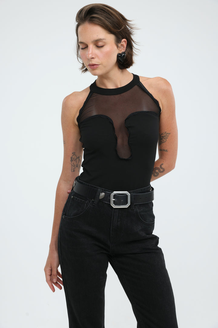 Vice Black Bodysuit