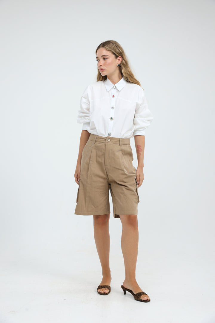 Milestone Sand Cargo Shorts