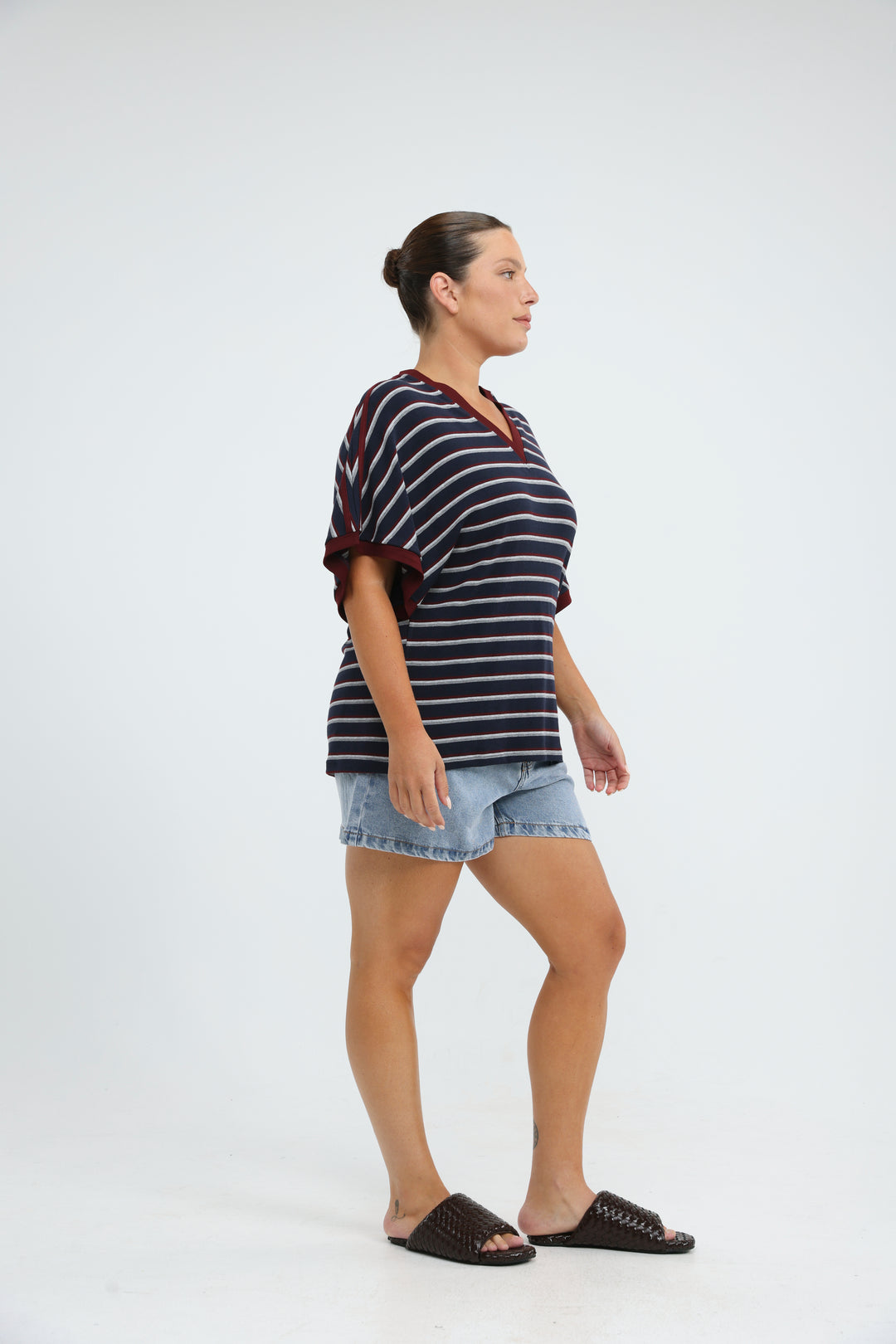 Proof Cream Striped T-Shirt