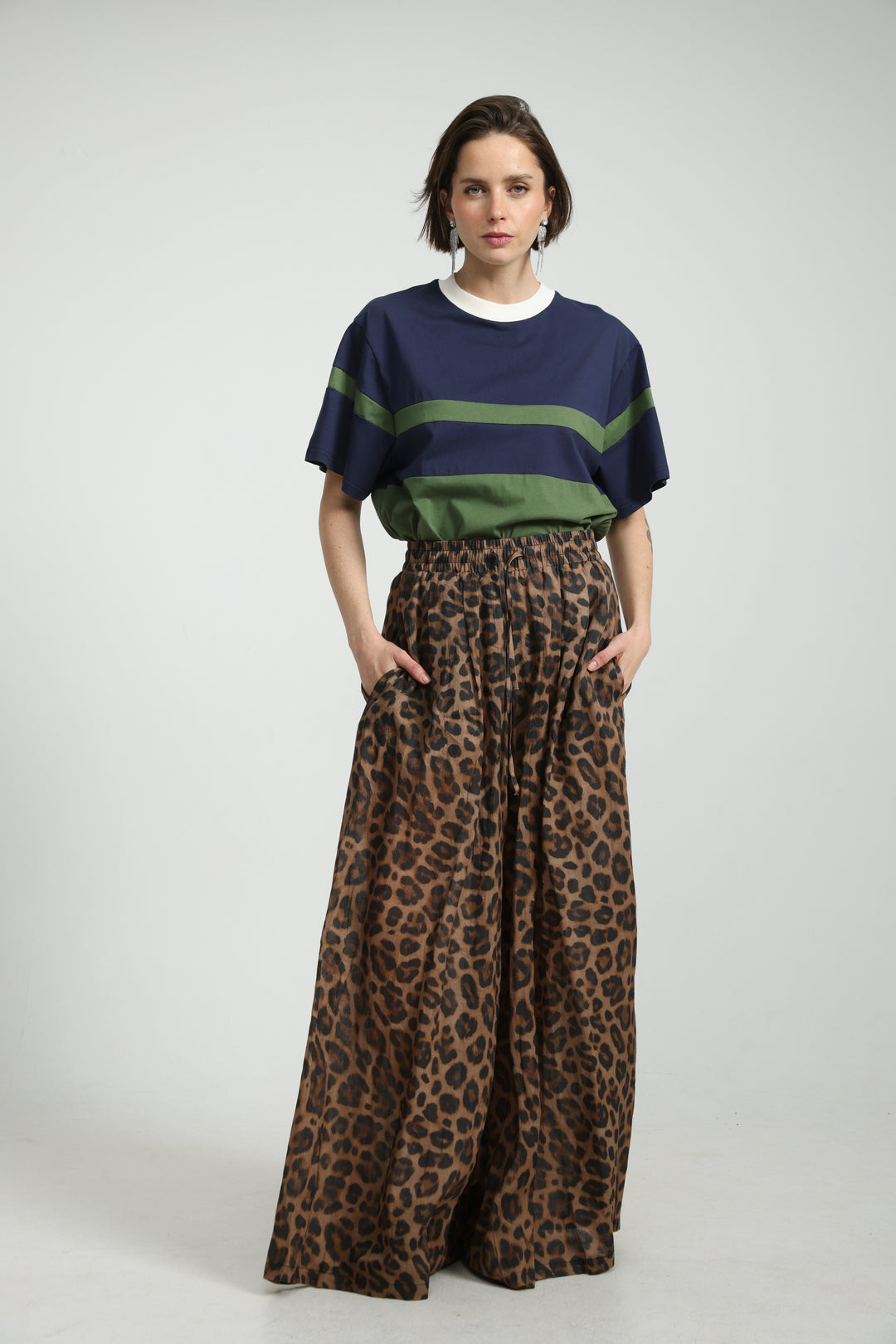 Harmony Navy/Green T-Shirt