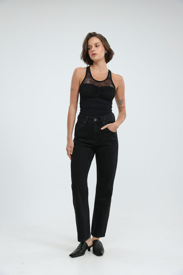 Star 487 Black Classic Denim
