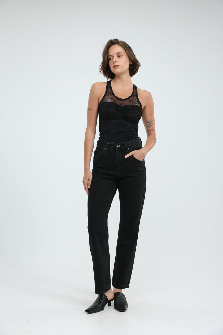 Star 487 Black Classic Denim