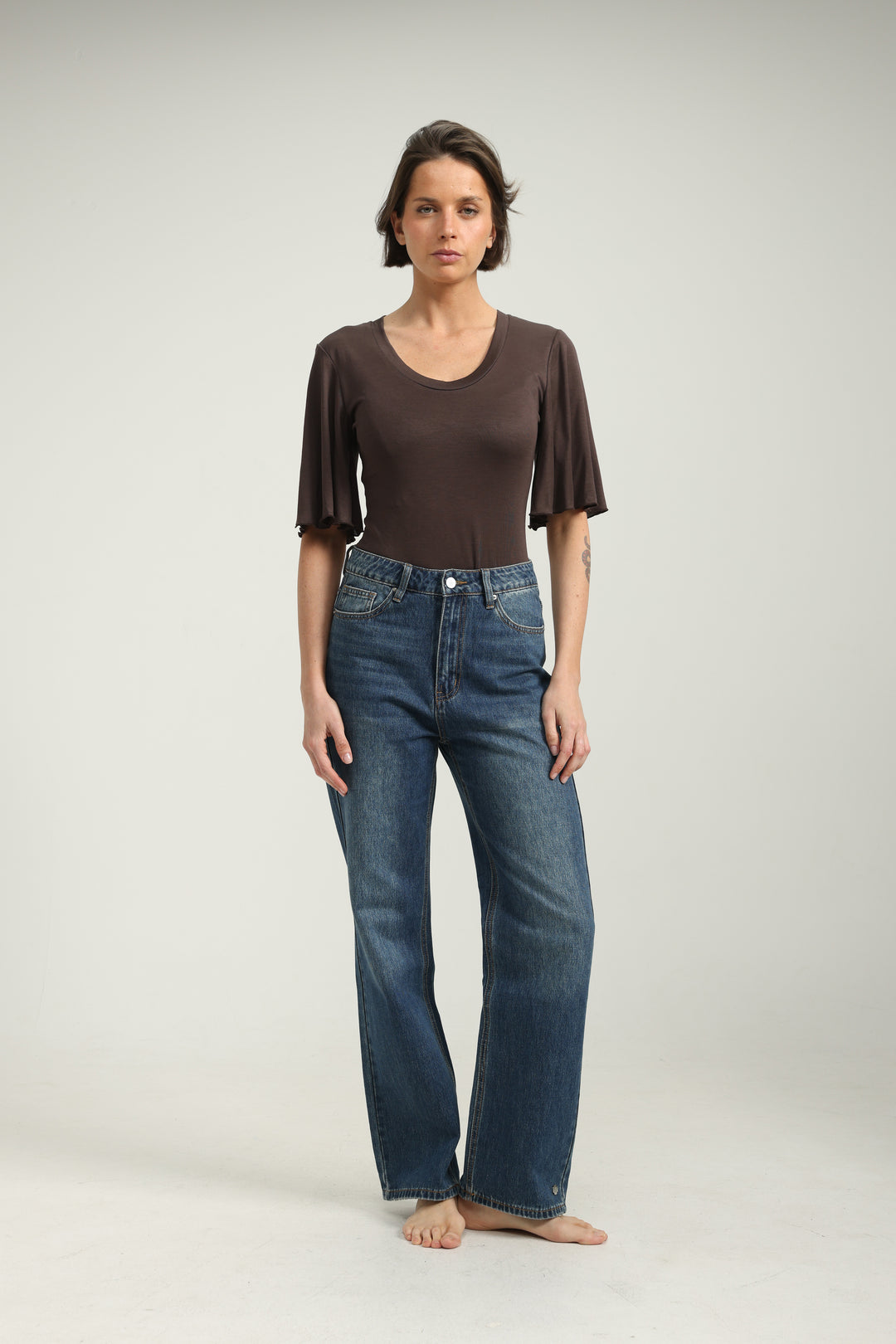 Clean19 Brown T-Shirt