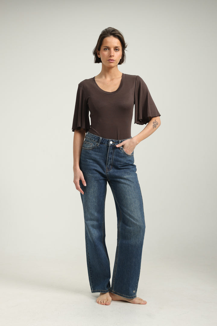 Clean19 Brown T-Shirt