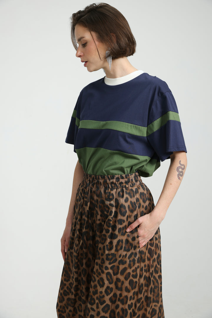 Harmony Navy/Green T-Shirt