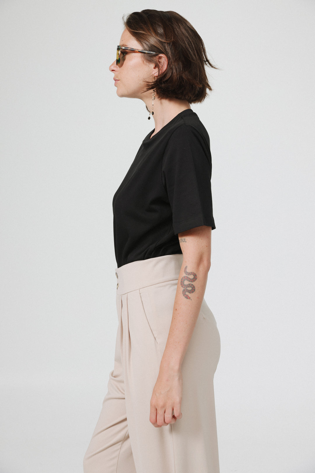 Desk Black Padded Bodysuit