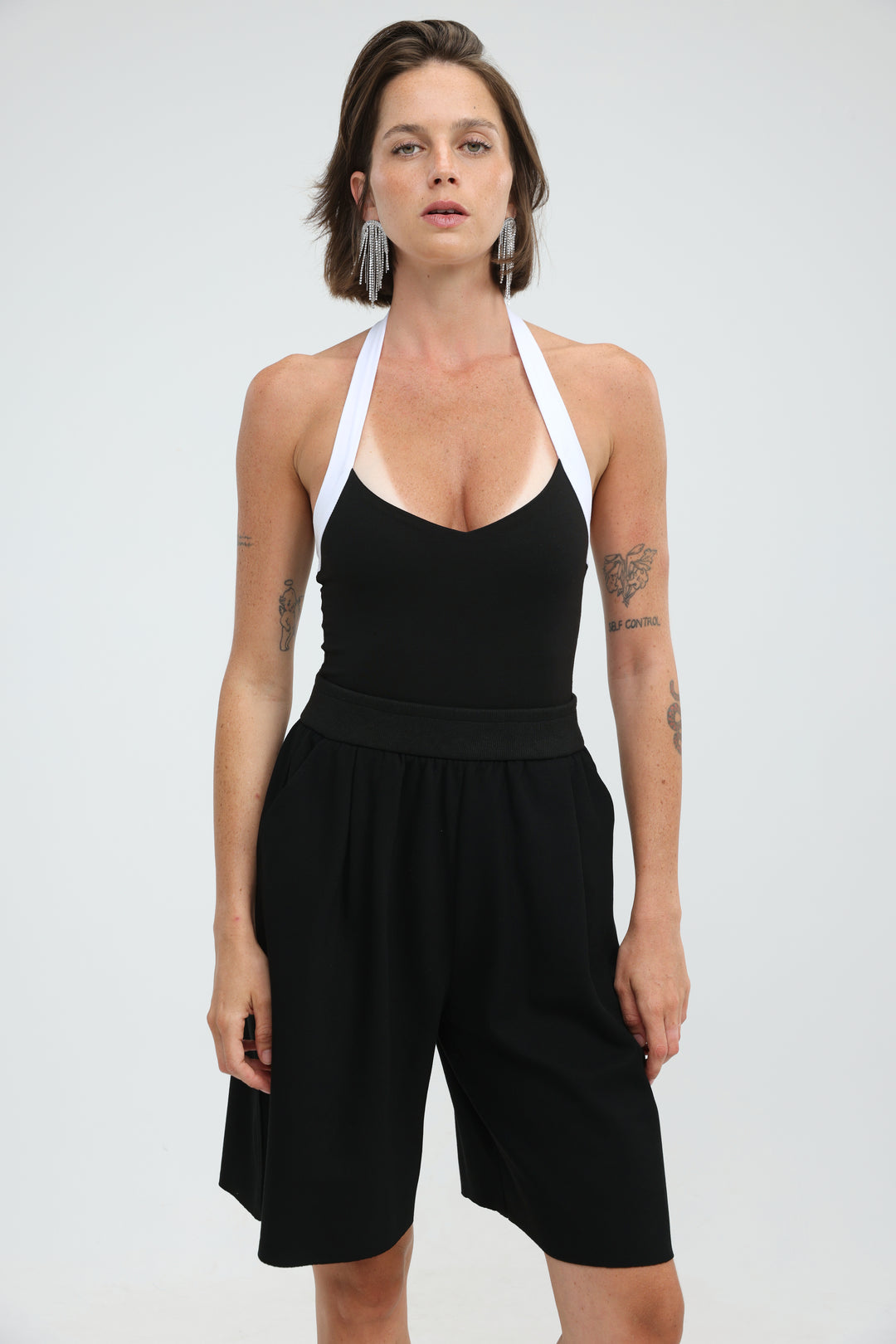 Doing Black Bodysuit