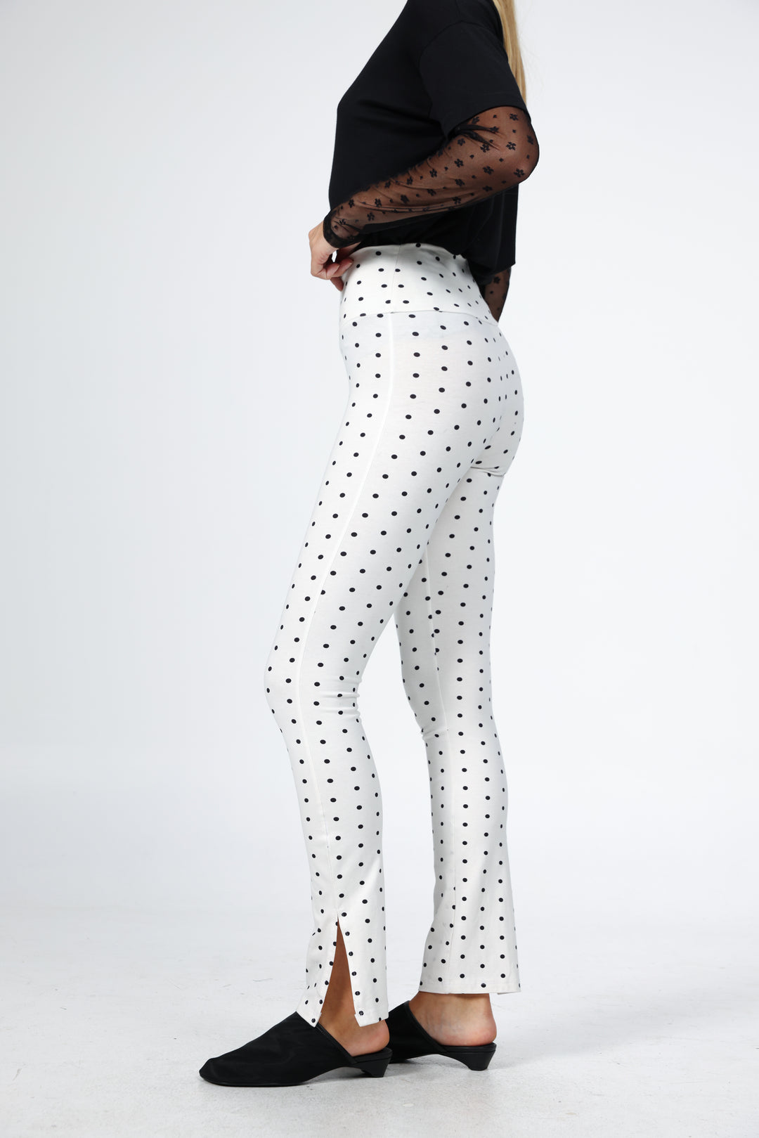Song White Dots Leggings